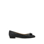 Black Quilted Varina Ballet Flats 1