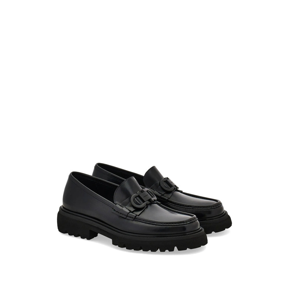 Black Leather Loafers 2