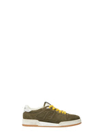 Green Logo Match Sneakers 1