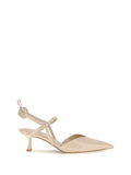 Beige Slingback Pumps 1