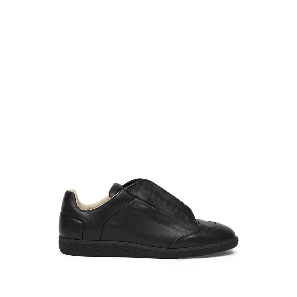 Black Leather Sneakers 1