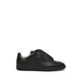 Black Leather Sneakers 1