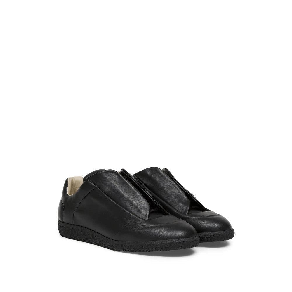 Black Leather Sneakers 2