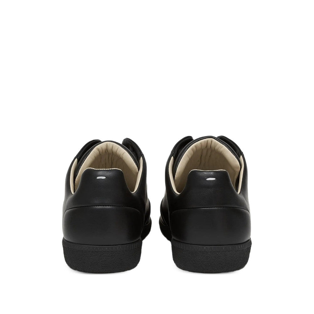 Black Leather Sneakers 3