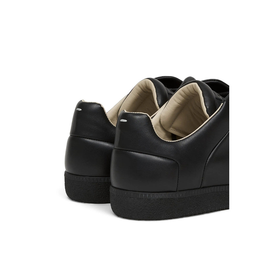 Black Leather Sneakers 5