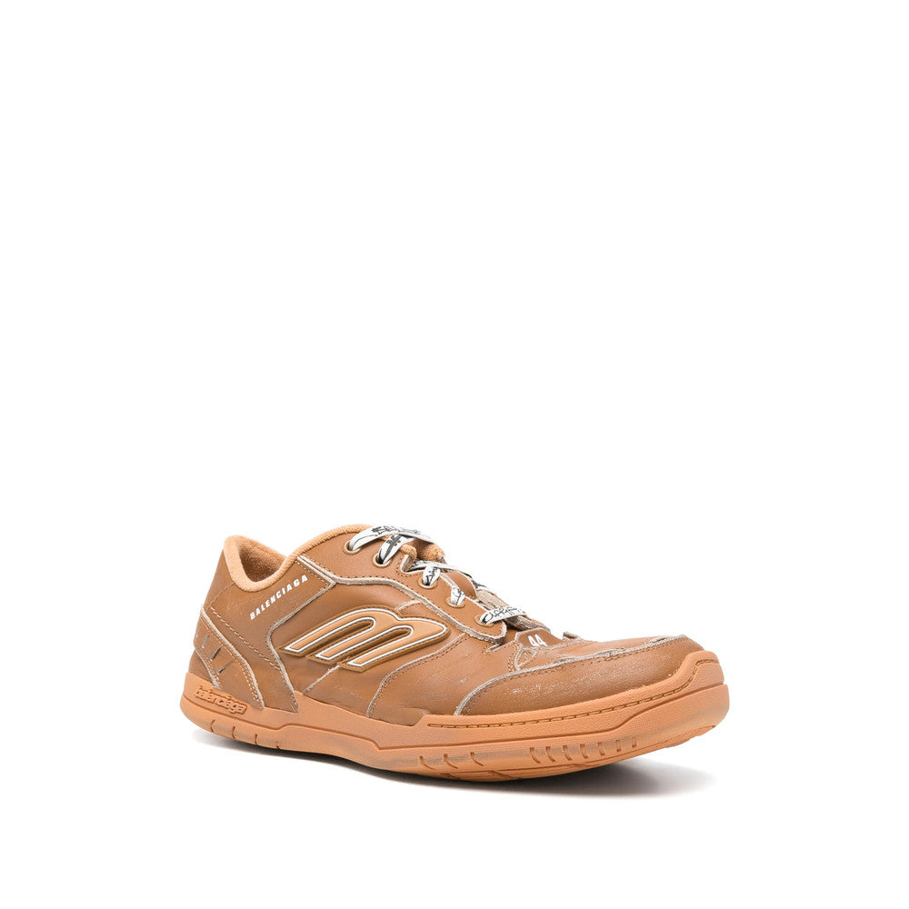 Brown Logo Sneakers 2