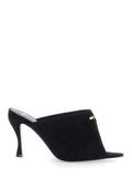 Black Suede Heels 1