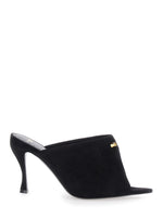 Black Suede Heels 1