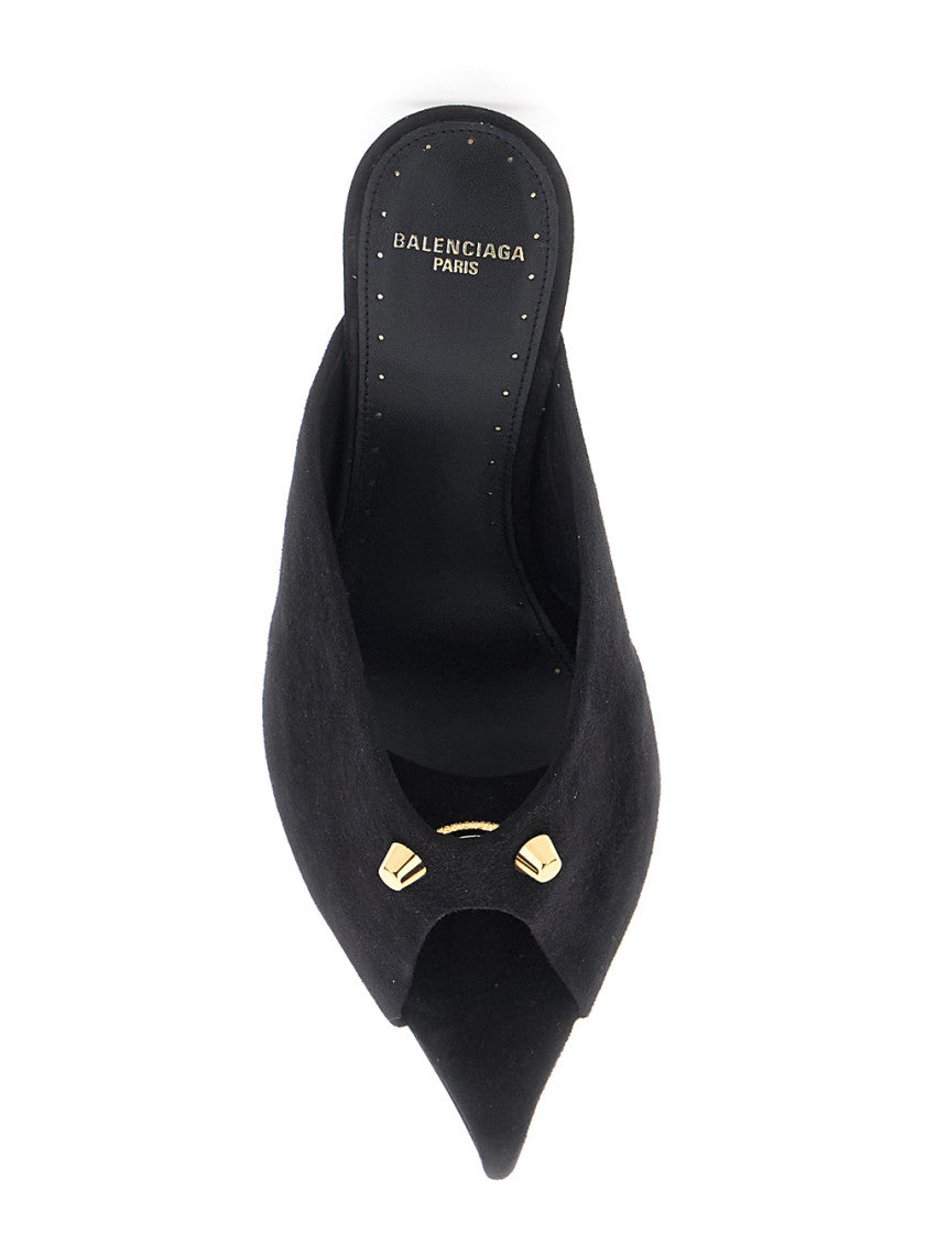 Black Suede Heels 4