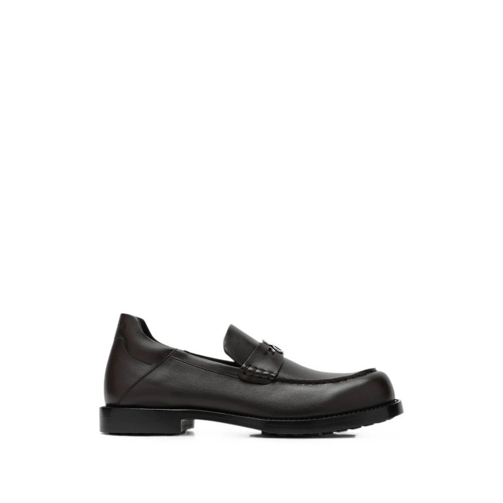 Black Slip On Loafers 1