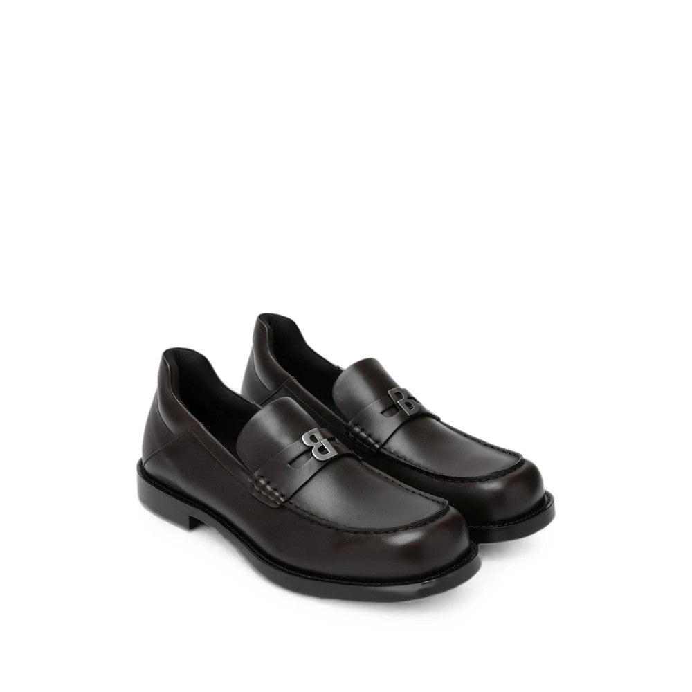 Black Slip On Loafers 3