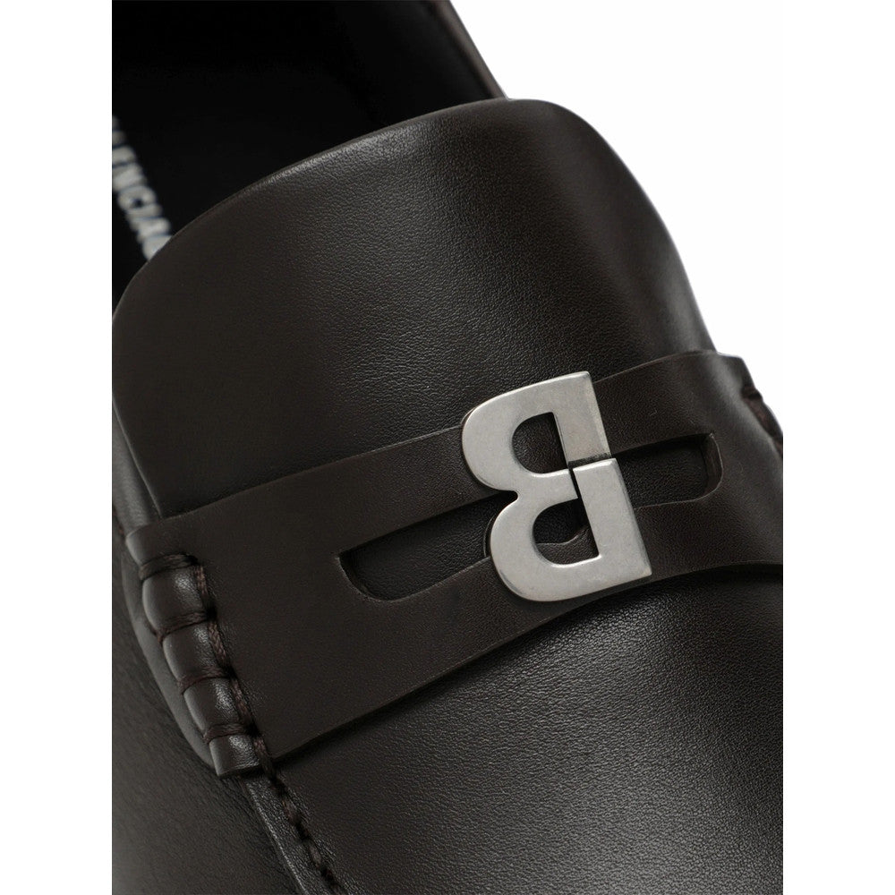 Black Slip On Loafers 4