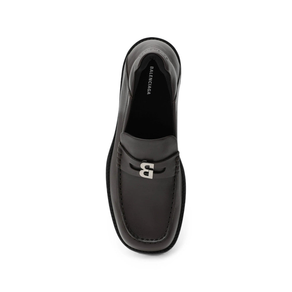 Black Slip On Loafers 5