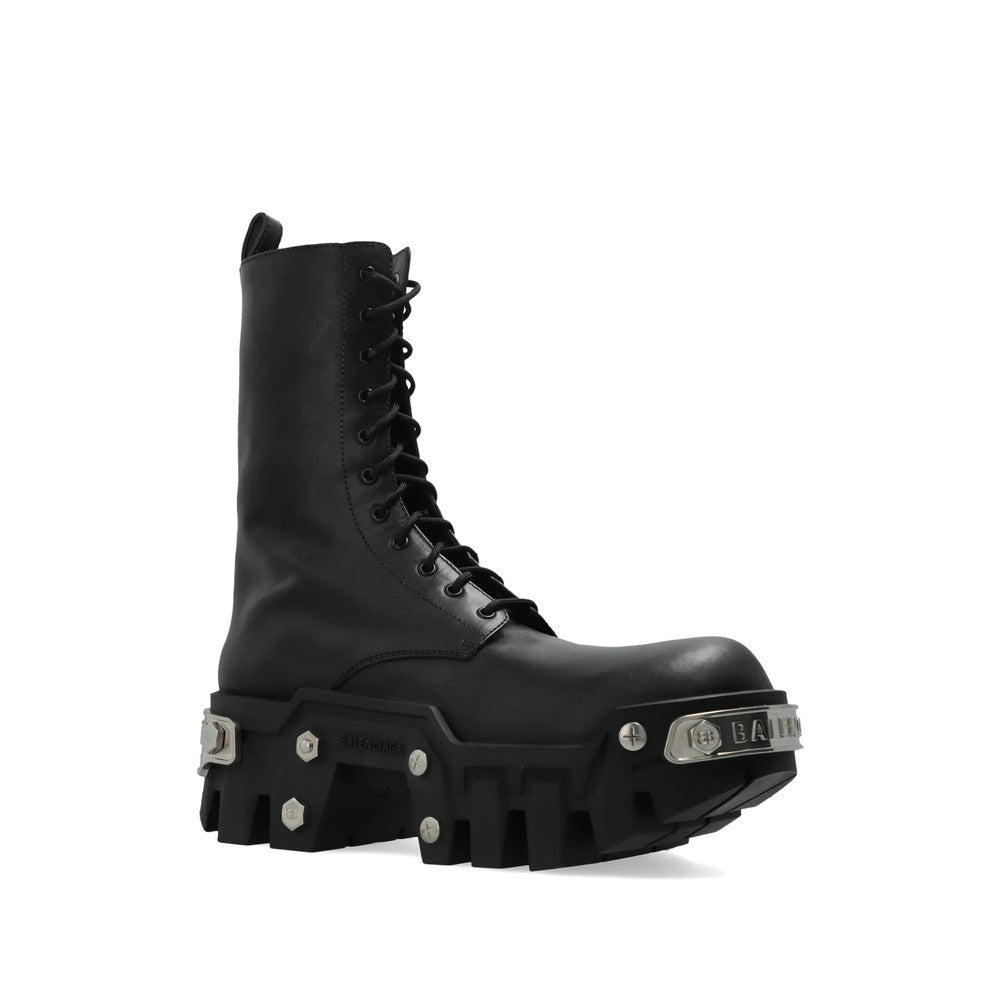 Black Studded Boots 2