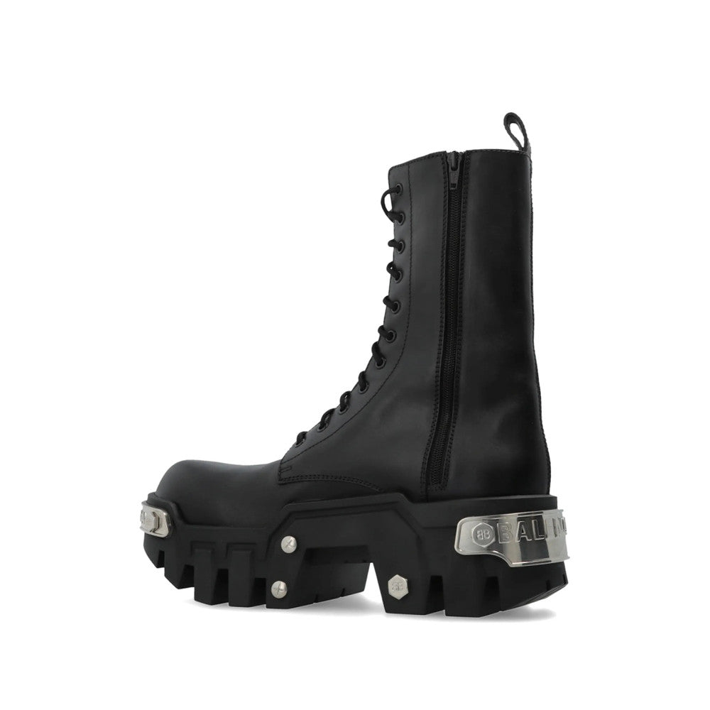 Black Studded Boots 3