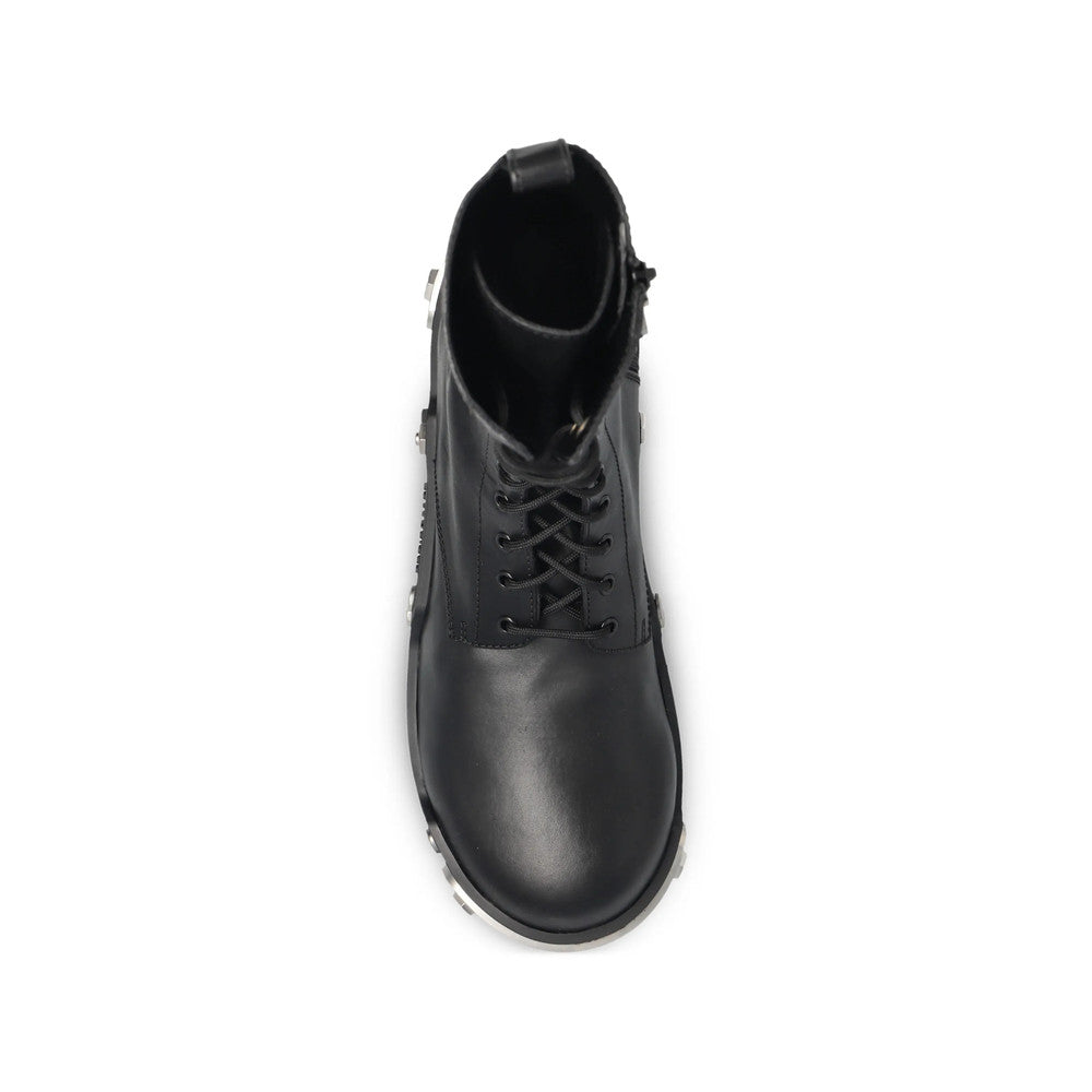 Black Studded Boots 4