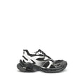Silver Color Block Runner Sneakers 1