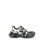 Silver Color Block Runner Sneakers 1