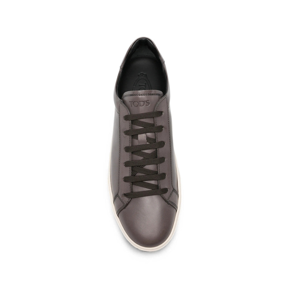 Brown Leather Sneakers 4