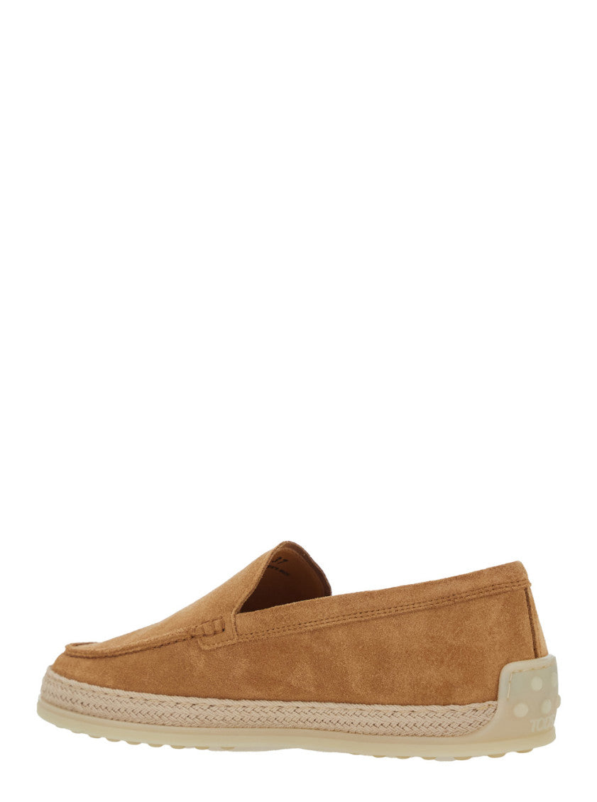 Brown Embossed Loafers 3