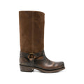 Brown Distressed Boots 1