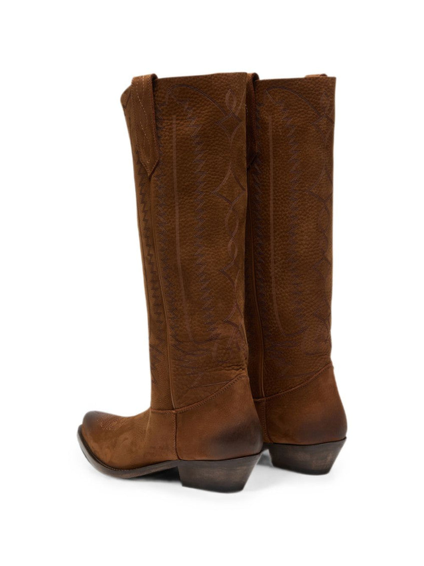 Brown Wish Star Boots 5