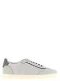 Grey Lace Up Sneakers 1
