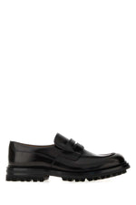 Black Leather Loafers 1