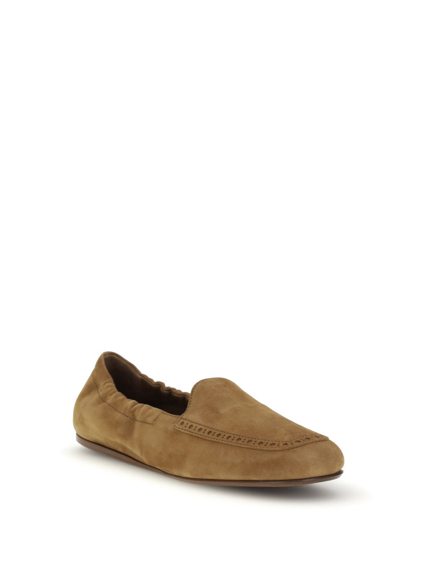 Brown Suede Loafers 2