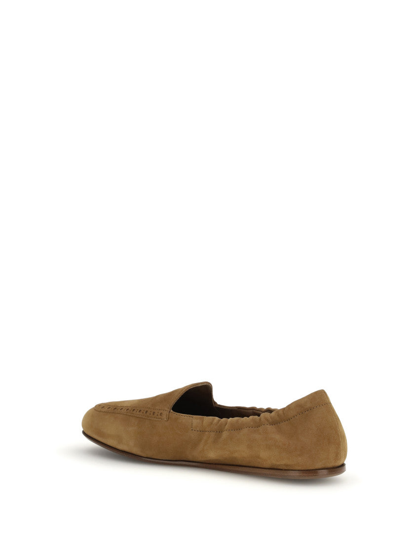 Brown Suede Loafers 3