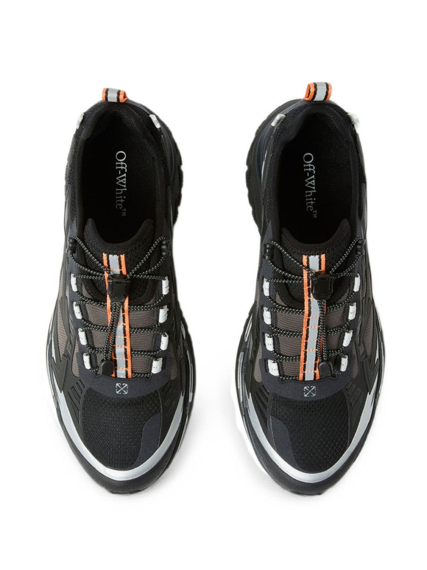 Black Graphic Be Right Back Sneakers 3