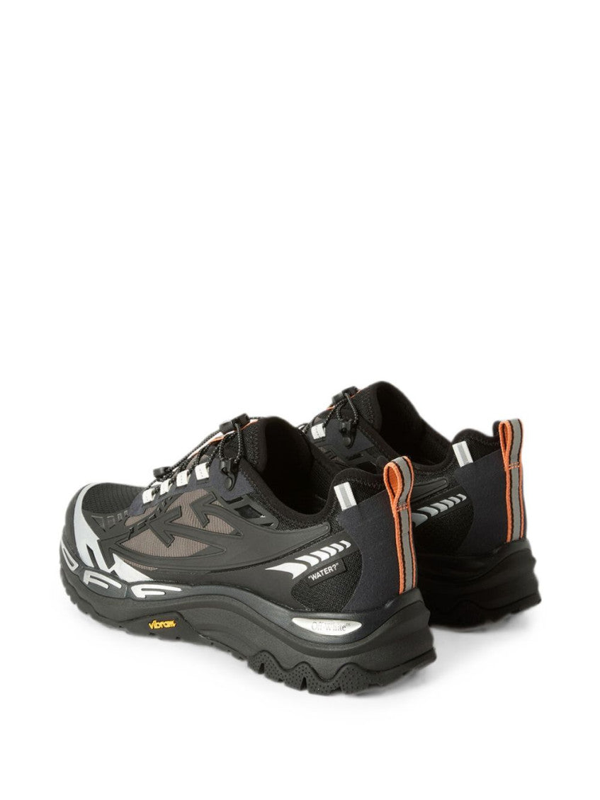 Black Graphic Be Right Back Sneakers 4
