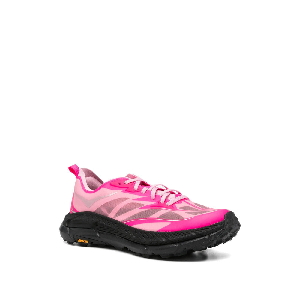 Pink Logo Sneakers 2