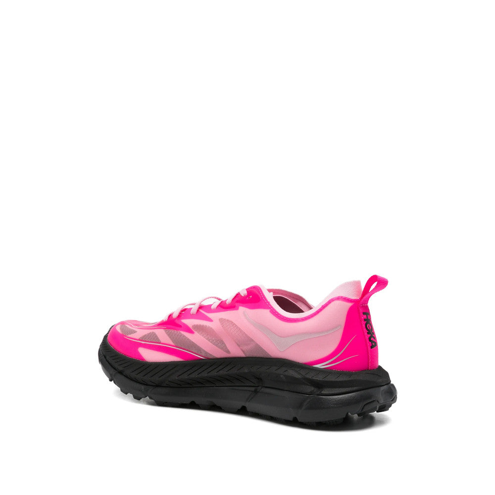 Pink Logo Sneakers 4
