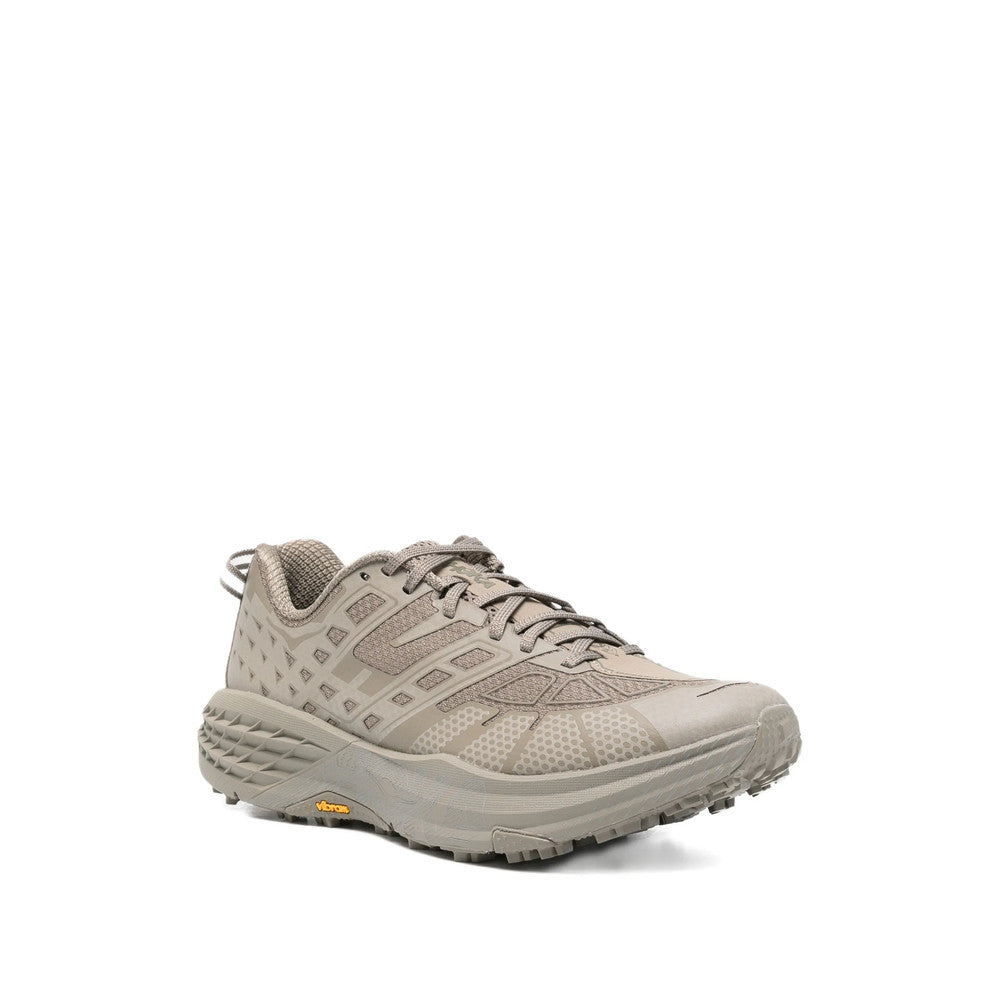 Beige Textured Vibram Sneakers 2