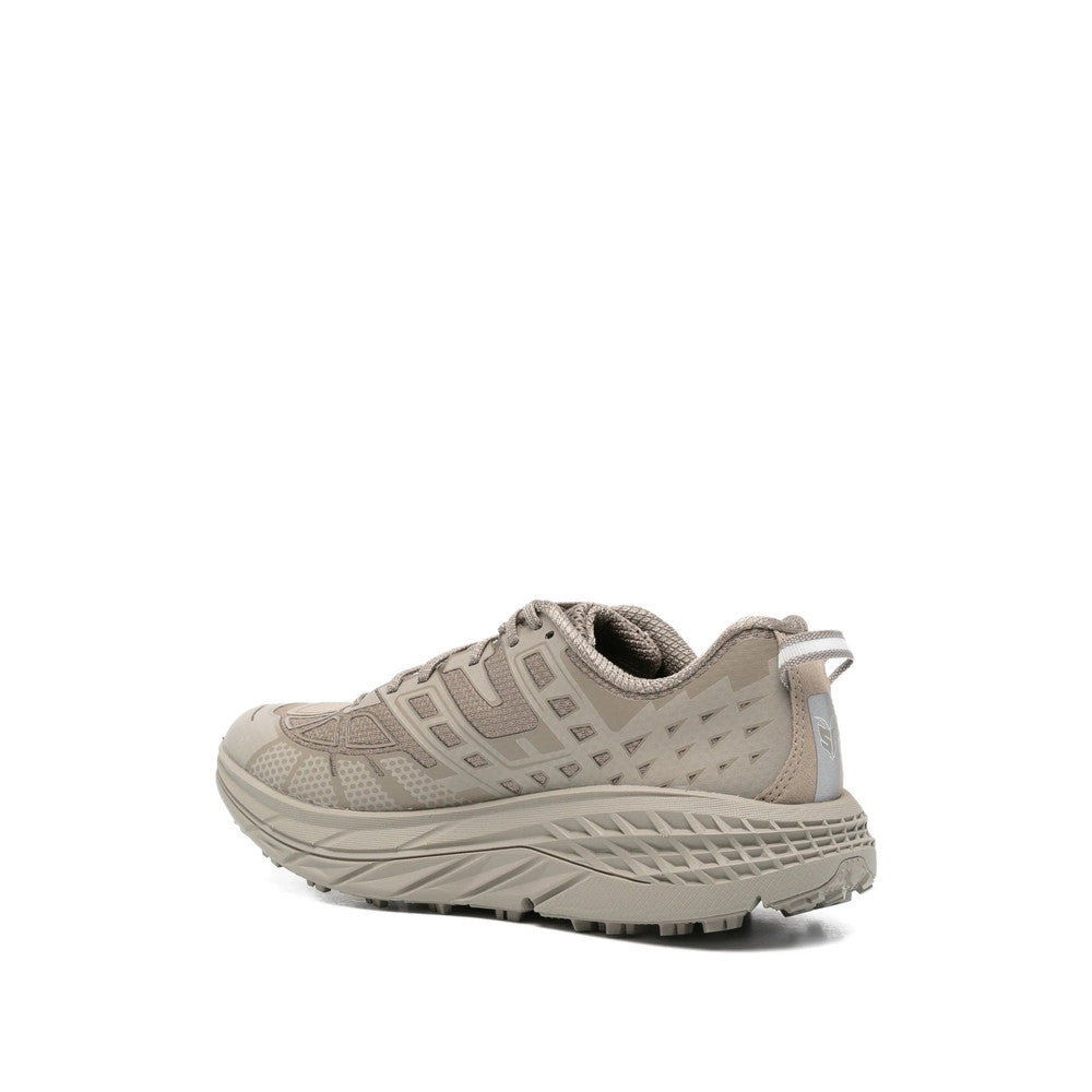 Beige Textured Vibram Sneakers 3