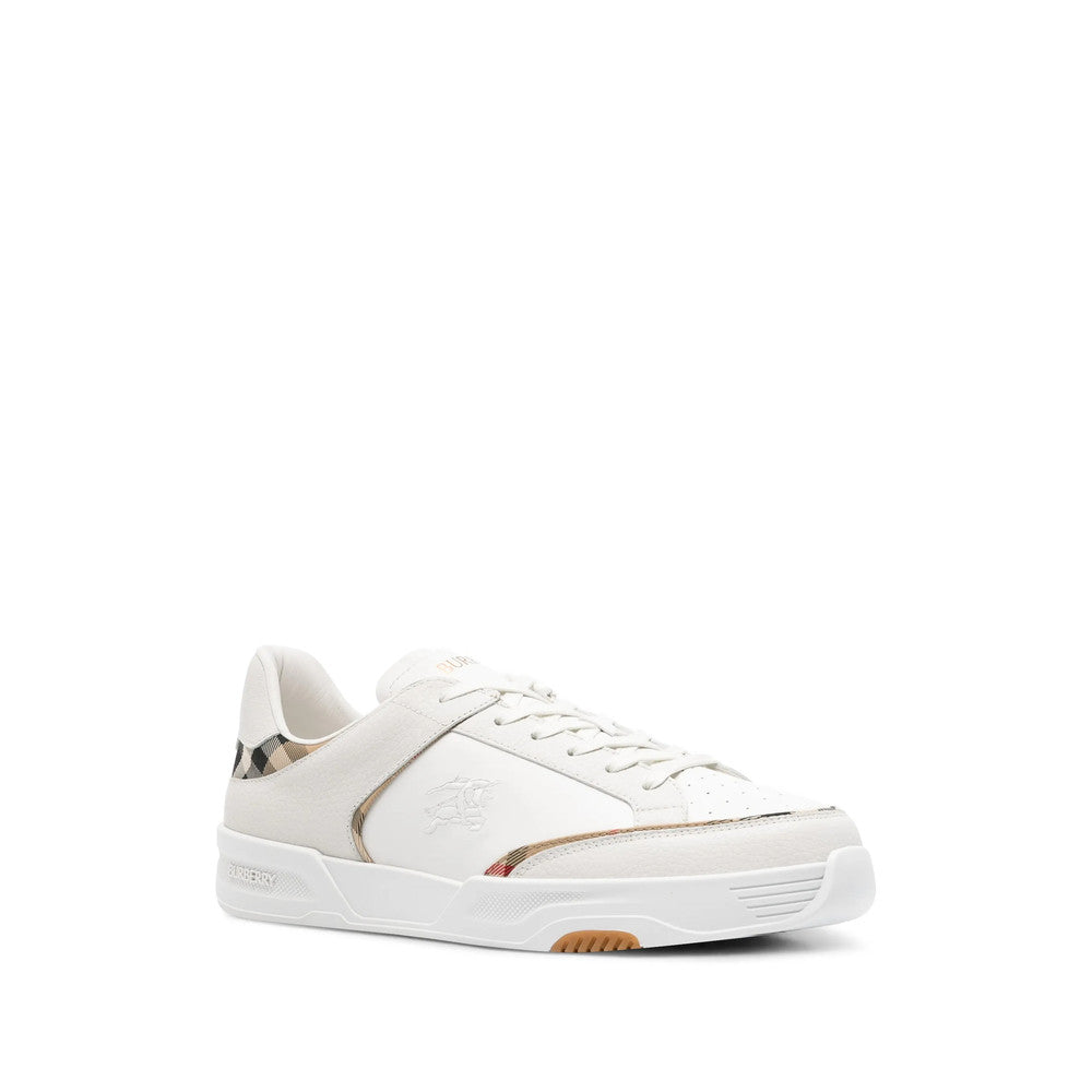 White Logo Harrow Sneakers 2