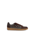 Brown Checks Sneakers 1