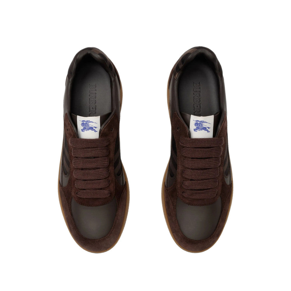 Brown Checks Sneakers 2