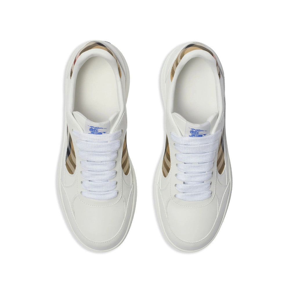 White Checks Terrace Sneakers 2