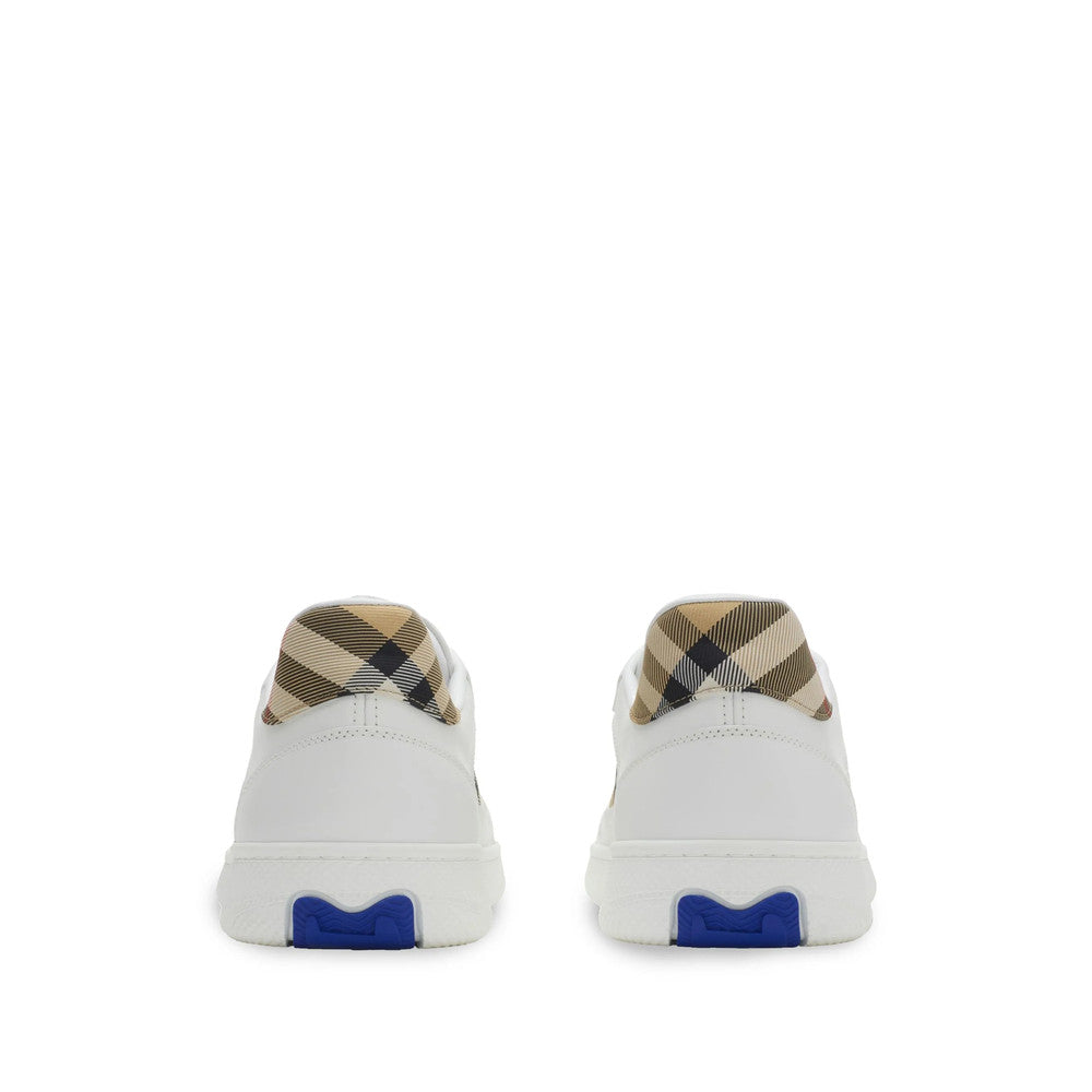 White Checks Terrace Sneakers 3