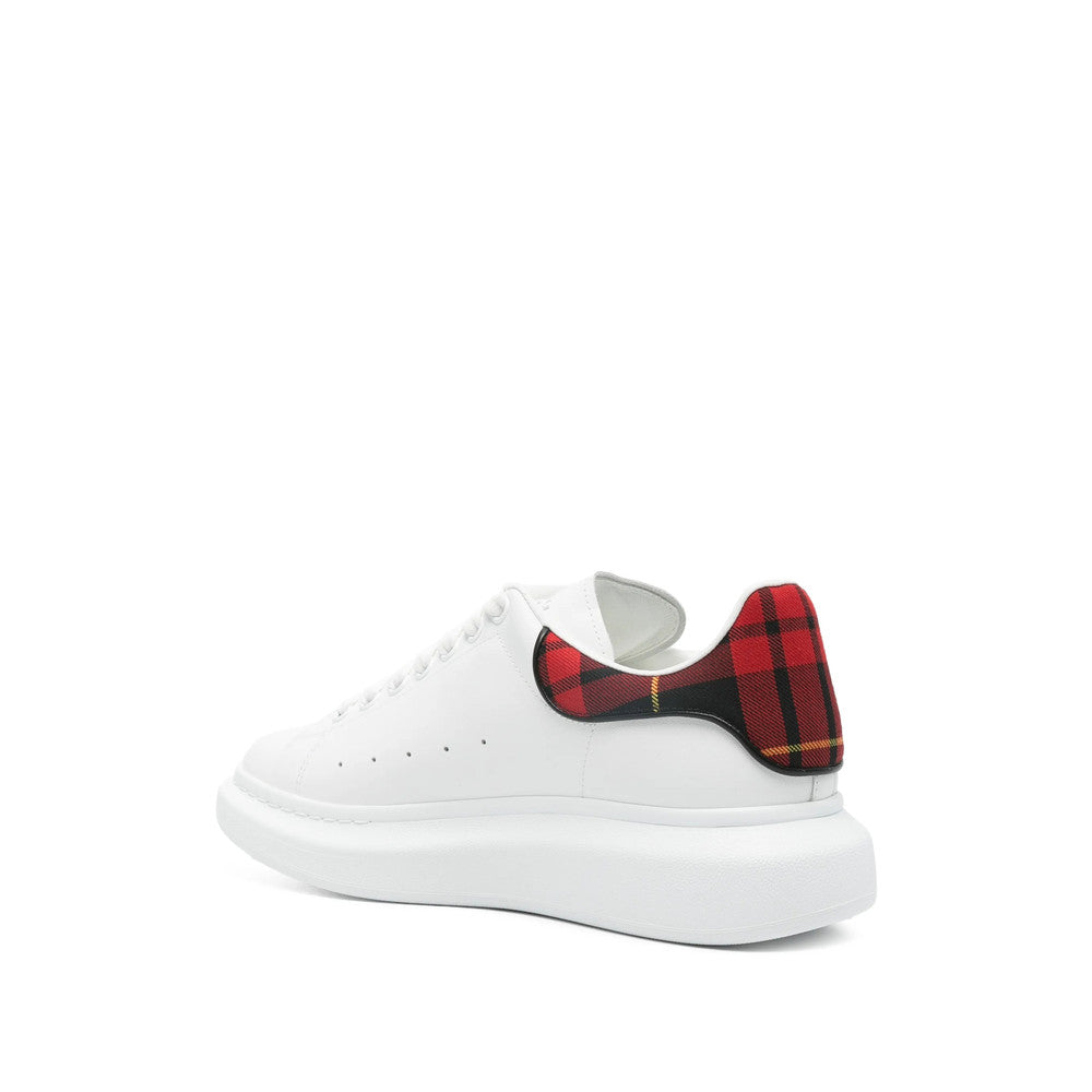 White Plaid Sneakers 3