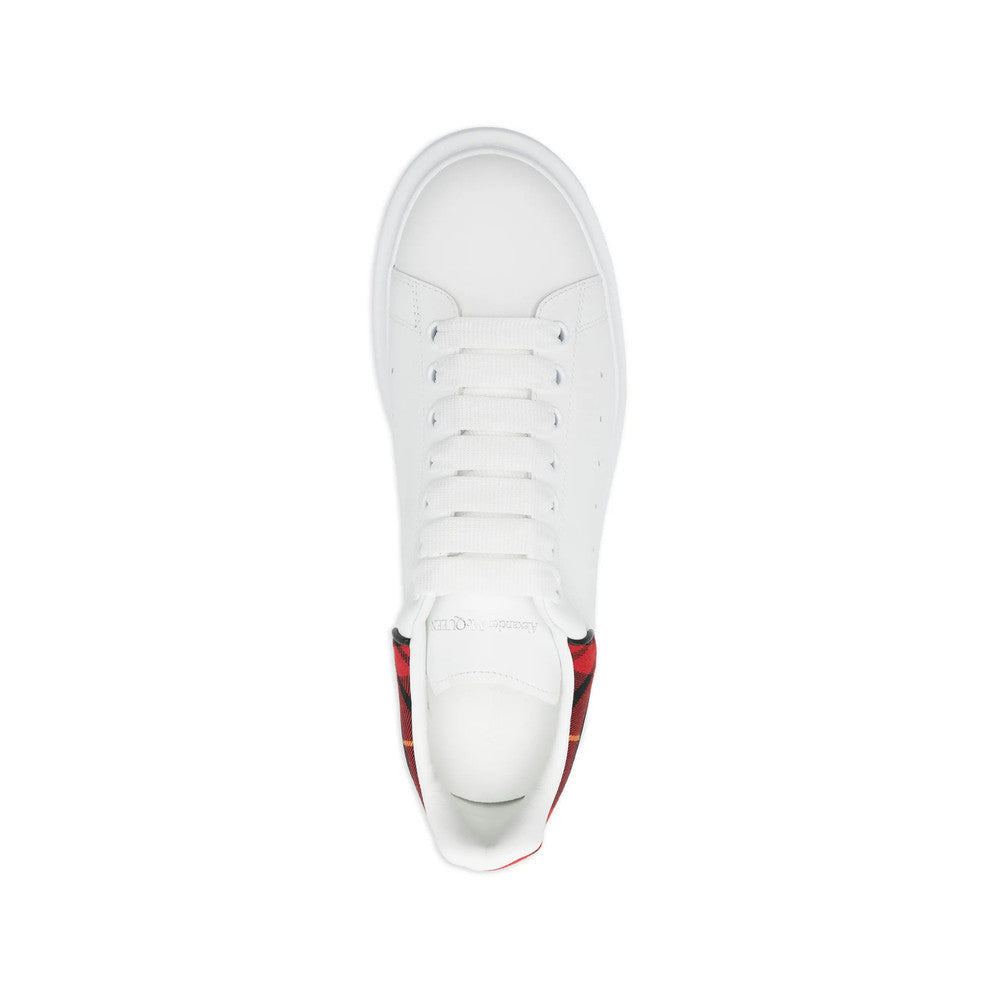 White Plaid Sneakers 4