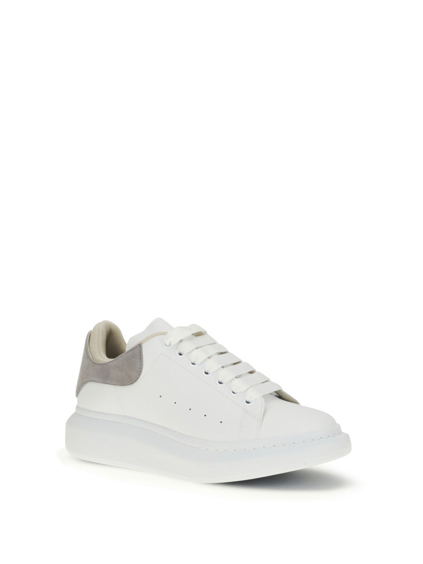 White Color Block Sneakers 2
