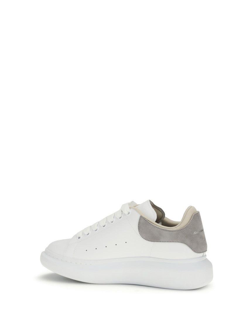 White Color Block Sneakers 3