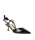 Black Leather Colibrì Pumps 1