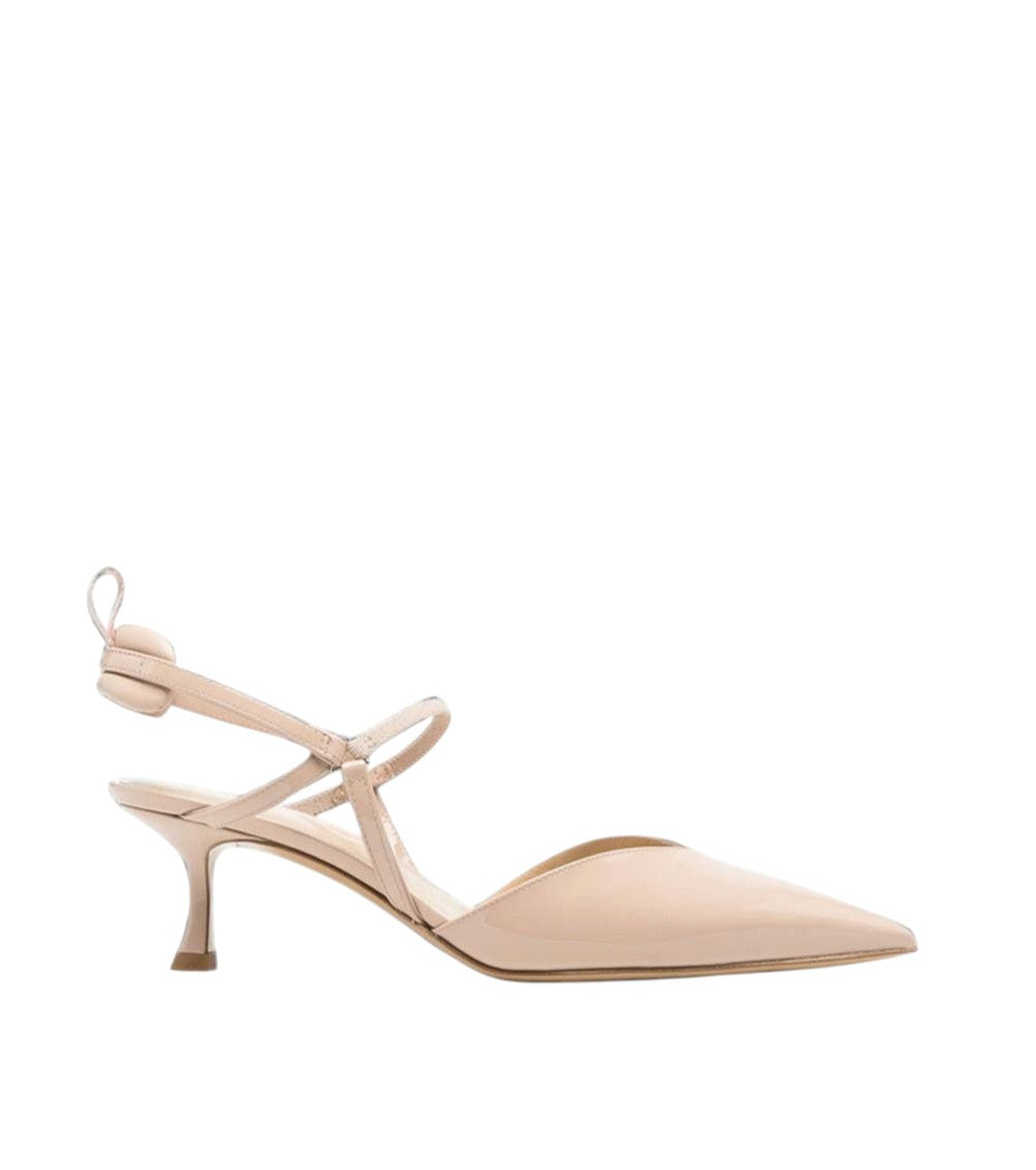 Pink Leather Colibri Pumps 1