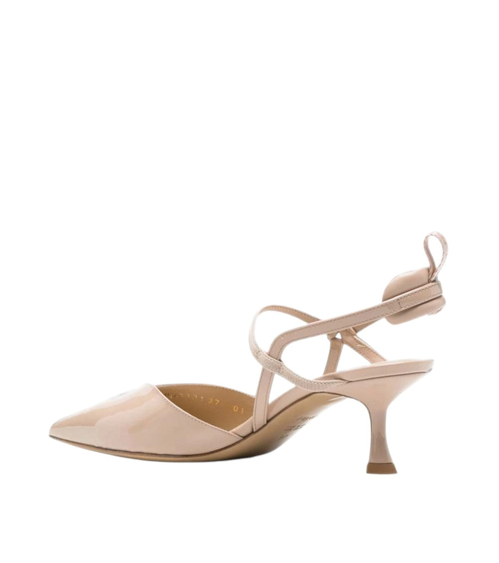 Pink Leather Colibri Pumps 2