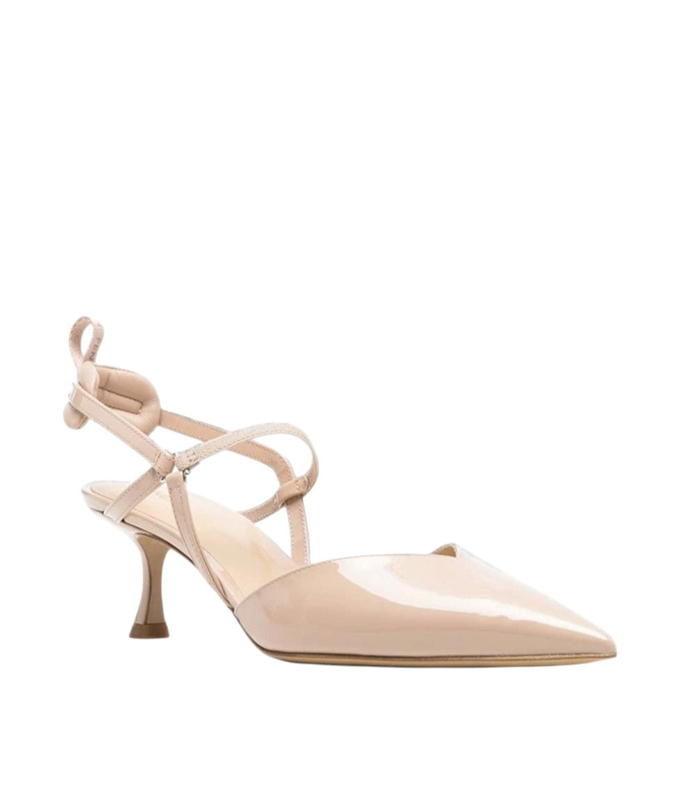Pink Leather Colibri Pumps 3