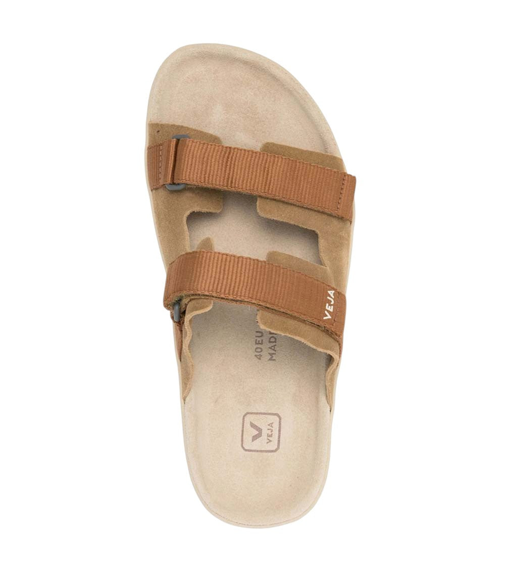 Beige Logo Tenco Sandals 4
